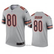 Maglia NFL Legend Chicago Bears Jimmy Graham Inverted Grigio