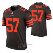 Maglia NFL Legend Cleveland Browns Adarius Taylor Color Rush Marrone
