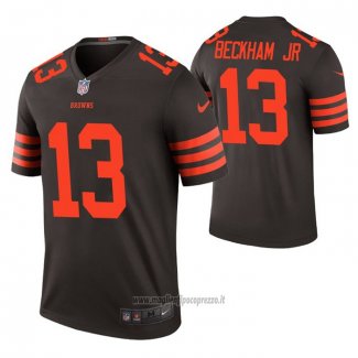 Maglia NFL Legend Cleveland Browns Odell Beckham Jr. Color Rush Marrone