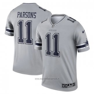 Maglia NFL Legend Dallas Cowboys Micah Parsons Inverted Grigio