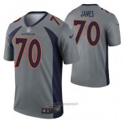 Maglia NFL Legend Denver Broncos Ja'wuan James Inverted Grigio