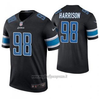 Maglia NFL Legend Detroit Lions Damon Harrison Nero Color Rush