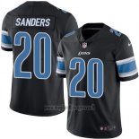 Maglia NFL Legend Detroit Lions Sanders Nero