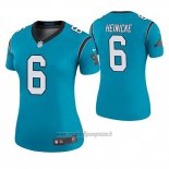 Maglia NFL Legend Donna Carolina Panthers Taylor Heinicke Blu Color Rush