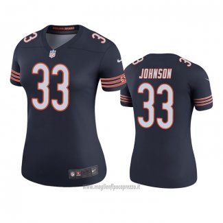 Maglia NFL Legend Donna Chicago Bears Jaylon Johnson Blu