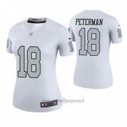 Maglia NFL Legend Donna Las Vegas Raiders Nathan Peterman Bianco Color Rush