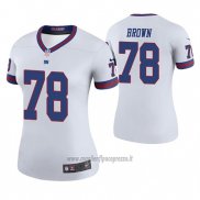 Maglia NFL Legend Donna New York Giants Jamon Brown Bianco Color Rush