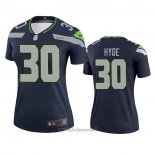 Maglia NFL Legend Donna Seattle Seahawks Carlos Hyde Blu
