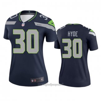 Maglia NFL Legend Donna Seattle Seahawks Carlos Hyde Blu