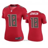 Maglia NFL Legend Donna Tampa Bay Buccaneers Tyler Johnson Rosso Color Rush