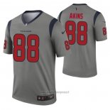Maglia NFL Legend Houston Texans Jordan Akins Inverted Grigio
