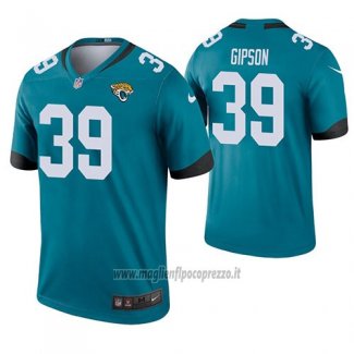 Maglia NFL Legend Jacksonville Jaguars Tashaun Gipson Verde Color Rush