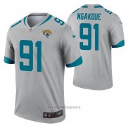 Maglia NFL Legend Jacksonville Jaguars Yannick Ngakoue Inverted Grigio
