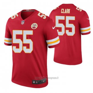 Maglia NFL Legend Kansas City Chiefs Frank Clark Rosso