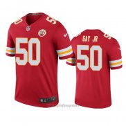 Maglia NFL Legend Kansas City Chiefs Willie Gay Jr. Rosso Color Rush