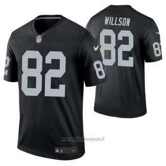 Maglia NFL Legend Las Vegas Raiders Luke Willson Nero