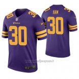 Maglia NFL Legend Minnesota Vikings C. J. Ham Viola Color Rush
