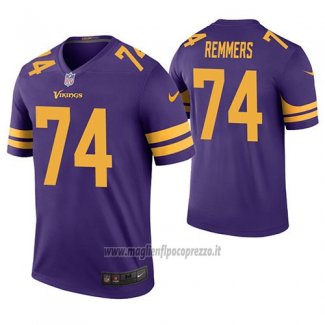 Maglia NFL Legend Minnesota Vikings Mike Remmers Viola Color Rush