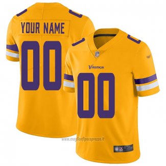 Maglia NFL Legend Minnesota Vikings Personalizzate Giallo
