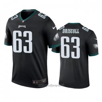 Maglia NFL Legend Philadelphia Eagles Jack Driscoll Nero