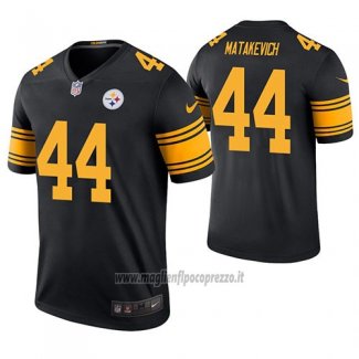 Maglia NFL Legend Pittsburgh Steelers Tyler Matakevich Nero Color Rush