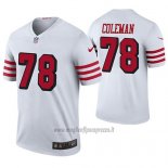 Maglia NFL Legend San Francisco 49ers Shon Coleman Bianco Color Rush