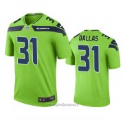 Maglia NFL Legend Seattle Seahawks Deejay Dallas Green Color Rush