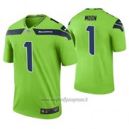 Maglia NFL Legend Seattle Seahawks Warren Moon Verde