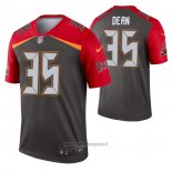 Maglia NFL Legend Tampa Bay Buccaneers Jamel Dean Inverted Grigio