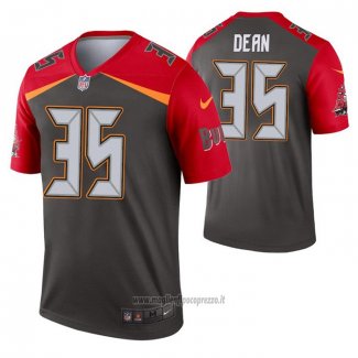 Maglia NFL Legend Tampa Bay Buccaneers Jamel Dean Inverted Grigio
