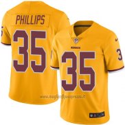 Maglia NFL Legend Washington Commanders Phillips Giallo