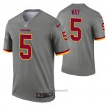 Maglia NFL Legend Washington Commanders Tress Way Inverted Grigio