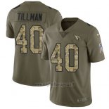 Maglia NFL Limited Arizona Cardinals 40 Pat Tillman Stitched 2017 Salute To Service