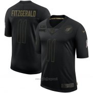 Maglia NFL Limited Arizona Cardinals Fitzgerald 2020 Salute To Service Nero