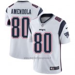 Maglia NFL Limited Bambino New England Patriots 80 Danny Amendola Bianco Stitched Vapor Untouchable