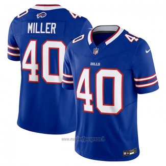 Maglia NFL Limited Buffalo Bills Von Miller Vapor F.u.s.e. Blu