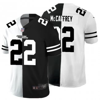 Maglia NFL Limited Carolina Panthers McCaffrey White Black Split
