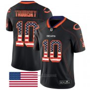 Maglia NFL Limited Chicago Bears Trubisky Rush USA Flag Nero