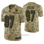 Maglia NFL Limited Cincinnati Bengals Geno Atkins 2018 Salute To Service Camuffamento