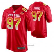 Maglia NFL Limited Cincinnati Bengals Geno Atkins 2019 Pro Bowl Rosso