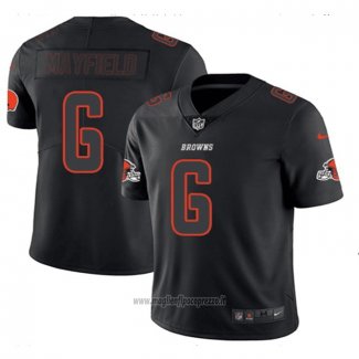 Maglia NFL Limited Cleveland Browns Mayfield Black Impact