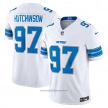 Maglia NFL Limited Detroit Lions Aidan Hutchinson Vapor F.U.S.E. Bianco2