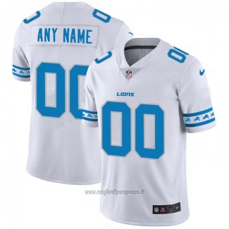 Maglia NFL Limited Detroit Lions Personalizzate Team Logo Fashion Bianco