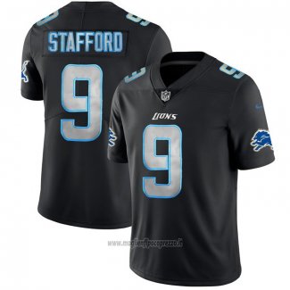 Maglia NFL Limited Detroit Lions Stafford Black Impact