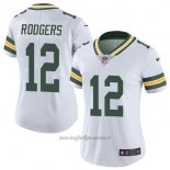 Maglia NFL Limited Donna Green Bay Packers 12 Rodgers Verde