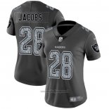 Maglia NFL Limited Donna Las Vegas Raiders Jacobs Static Fashion Grigio