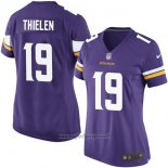 Maglia NFL Limited Donna Minnesota Vikings 19 Thielen Viola