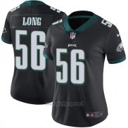 Maglia NFL Limited Donna Philadelphia Eagles 56 Long Nero