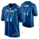 Maglia NFL Limited Green Bay Packers Davante Adams 2019 Pro Bowl Blu