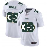 Maglia NFL Limited Green Bay Packers Jones Logo Dual Overlap Bianco